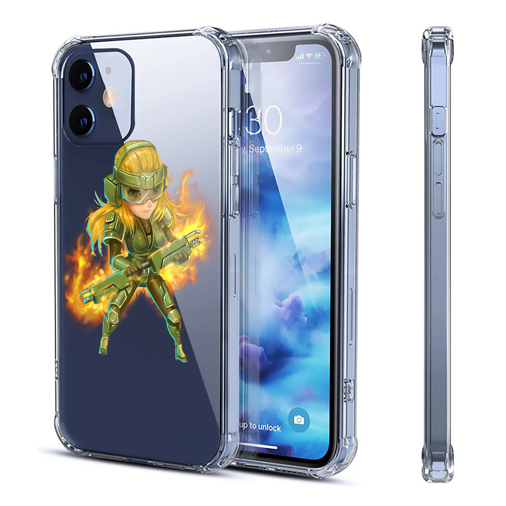 （画像用） リーグ・オブ・レジェンド League of Legends LOL 【iPhone 12シリーズ対応】透明スマホケース（クリアソフトケース）